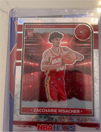 2024-25 Panini NBA Hoops #231 Zaccharie Risacher — front