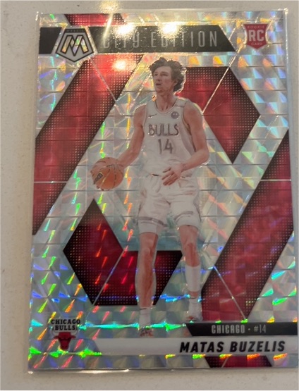 2024-25 Panini Mosaic City Edition #273 Matas Buzelis — front