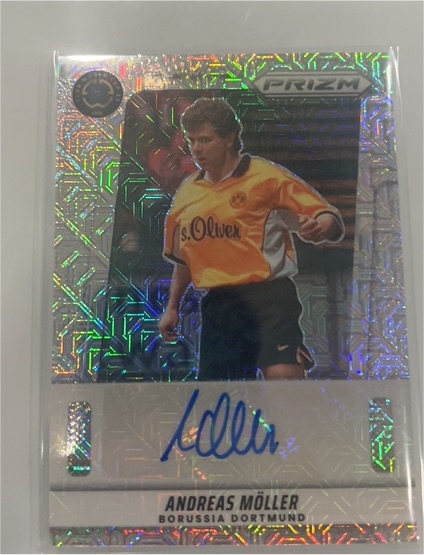 2025 Panini Prizm Club World Cup Andreas Moller Auto — front