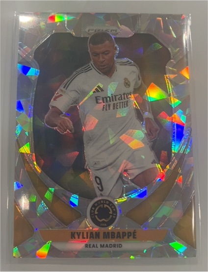 2025 Panini Prizm FIFA Club World Cup Kylian Mbappé — front