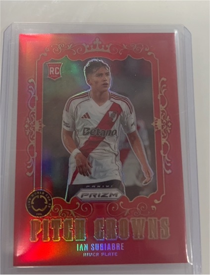 2025 Panini Prizm FIFA Club World Cup # Ian Subiabre Pitch Crowns — front