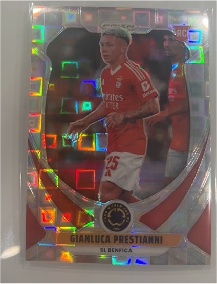 2025 Panini Prizm FIFA Club World Cup #184 Gianluca Prestianni — front