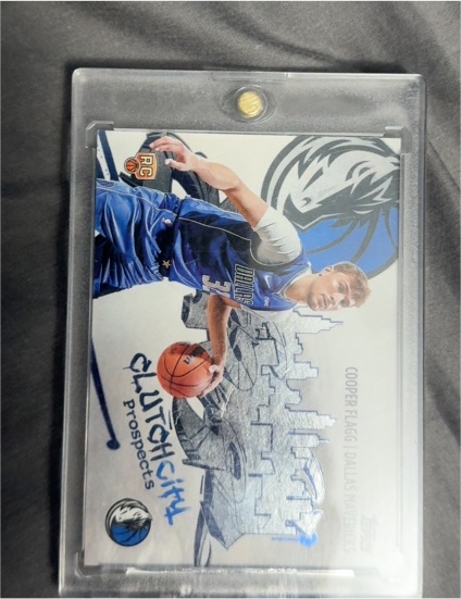 2025-26 Topps Basketball #CC-1 Cooper Flagg Clutch City Prospects — front