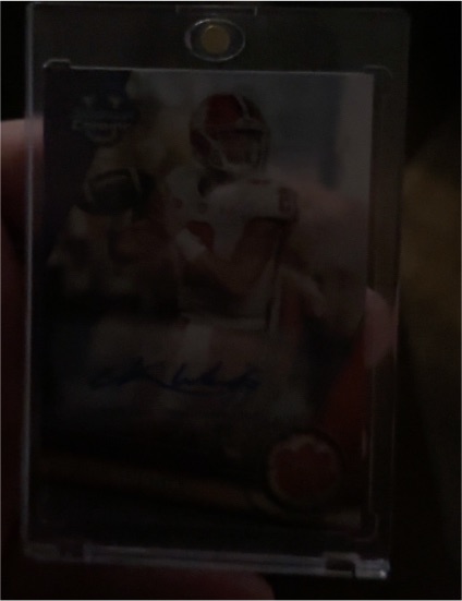 2023 Panini Impeccable #RA-ZC Zach Charbonnet Auto — front