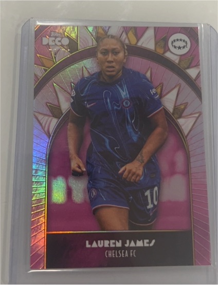 2024 Topps Deco UEFA Women's Champions League #19 Lauren James — front