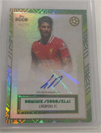 2024-25 Topps Deco #80 Dominik Szoboszlai — front