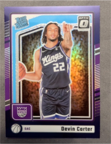 2024-25 Panini Donruss Optic #290 Devin Carter — front