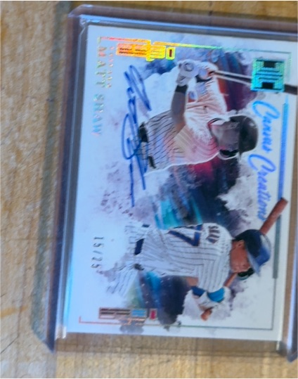 2020 Topps Inception Autograph Patch #IAP-YA Aaron Judge RC — front