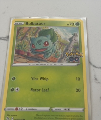2022 Pokémon TCG Pokemon GO #001 Bulbasaur — front