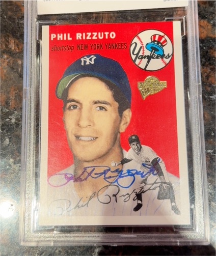 1954 Topps #17 Phil Rizzuto — front