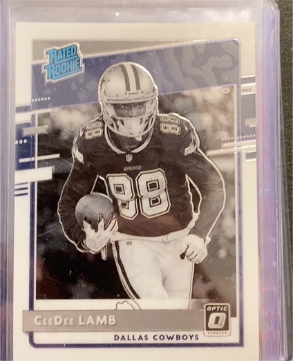 2020 Donruss Optic #306 CeeDee Lamb — front