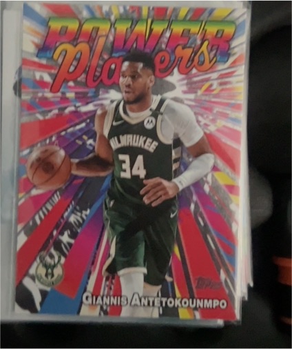 2025-26 Topps #PP-1 Giannis Antetokounmpo Power Players — front