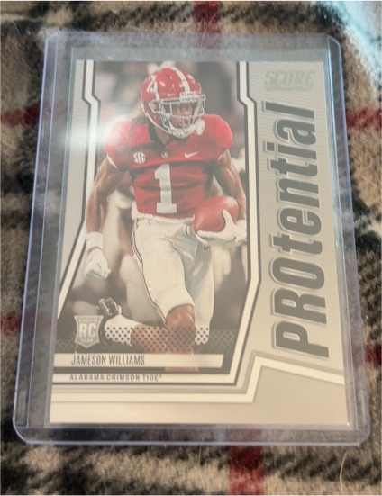2022 Panini Score #P-JW Jameson Williams PROtential — front