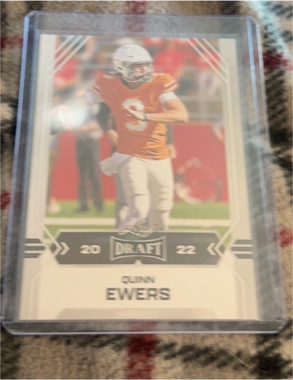 2022 Leaf Draft #4 Quinn Ewers — front
