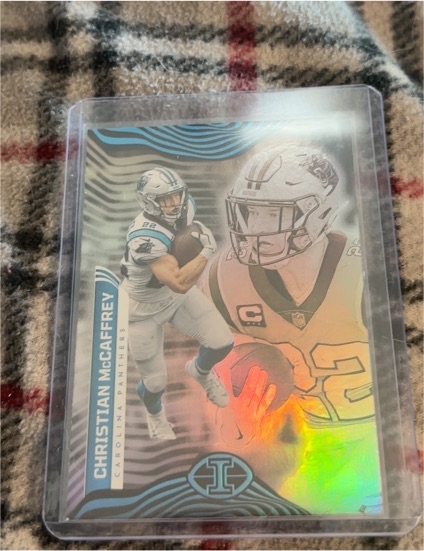 2022 Panini Illusions #12 Christian McCaffrey — front