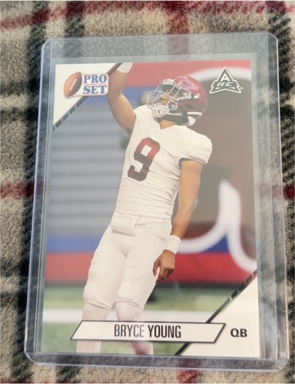 2021 Leaf Pro Set #01 Bryce Young — front