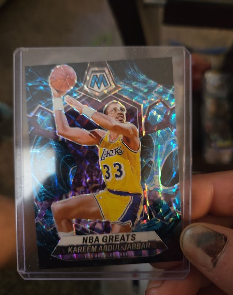 2023-24 Panini Mosaic #299 Kareem Abdul-Jabbar NBA Greats — front
