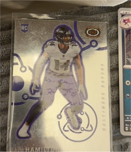 2022 Panini Chronicles Dynagon #D-13 Kyle Hamilton — front