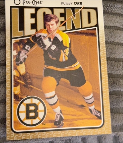 2009-10 O-Pee-Chee #586 Bobby Orr Legend — front