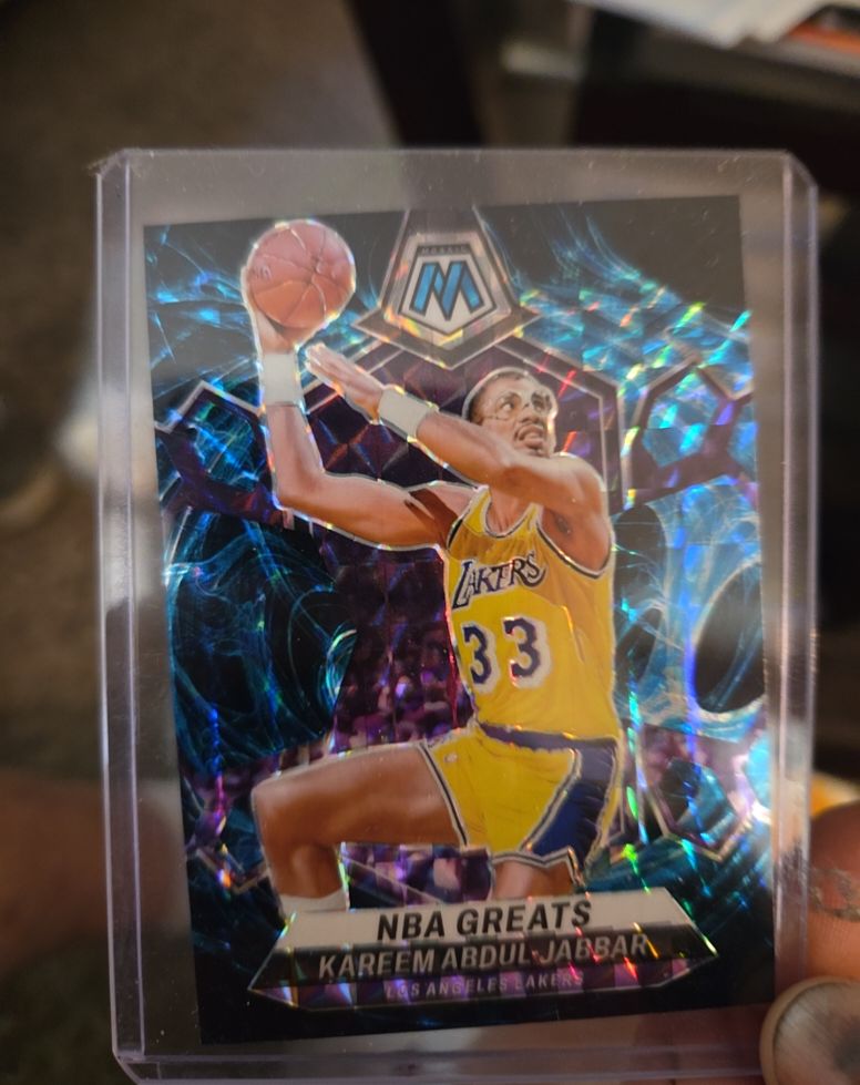 2023-24 Panini Mosaic NBA Greats #299 Kareem Abdul-Jabbar — front