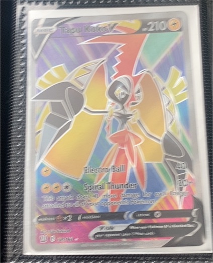 2021 Pokémon TCG Battle Styles #147 Tapu Koko V — front