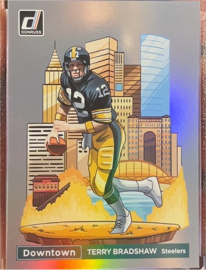 2024 Donruss Downtown #10 Terry Bradshaw Steelers — front