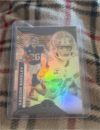 2022 Panini Illusions #74 Saquon Barkley — front
