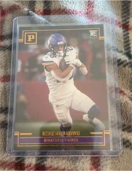 2021 Panini Chronicles #PA-20 Kene Nwangwu — front