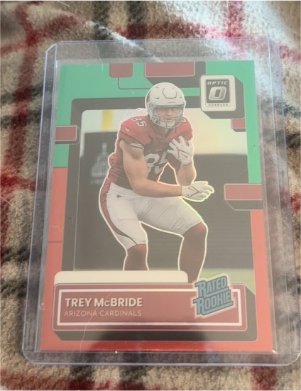 2022 Donruss Optic Trey McBride Rated Rookie — front