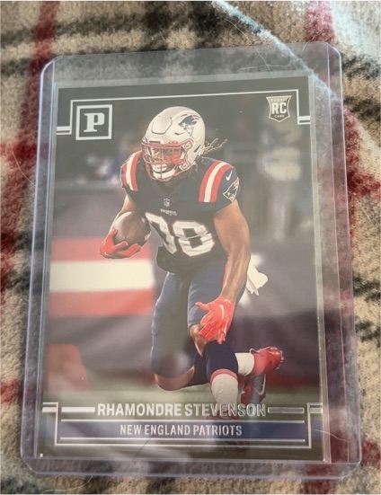 2021 Panini Chronicles #PA-18 Rhamondre Stevenson — front