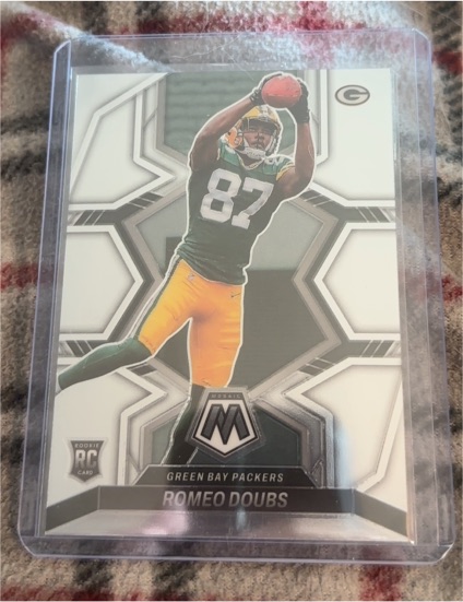 2022 Panini Mosaic #341 Romeo Doubs — front