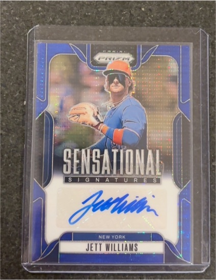 2025 Panini Prizm #SS-JW Jett Williams Sensational Signatures — front
