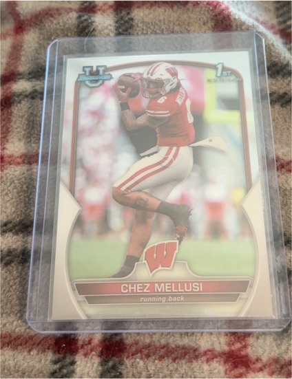 2022 Bowman Chrome University #86 Chez Mellusi — front