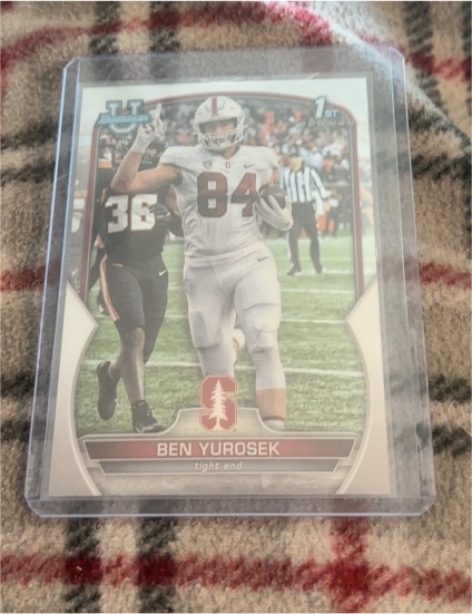 2022 Bowman Chrome University #23 Ben Yurosek — front