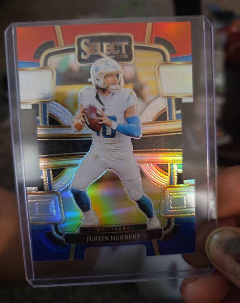 2023 Panini Select Concourse #52 Justin Herbert — front