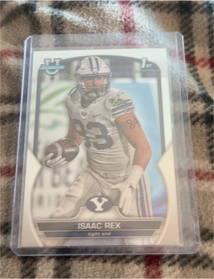 2022 Bowman University Chrome #71 Isaac Rex — front