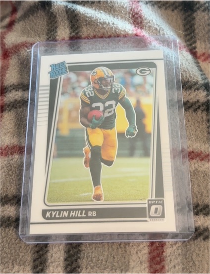2021 Panini Donruss Optic #289 Kylin Hill — front