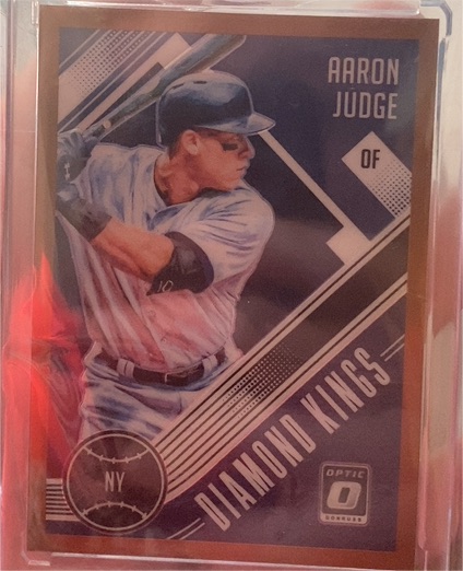 2018 Panini Donruss Optic Diamond Kings #19 Aaron Judge — front