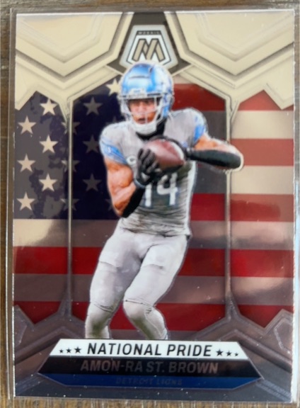 2024 Panini Mosaic National Pride #263 Amon-Ra St. Brown — front