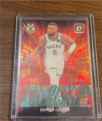 2024-25 Panini Donruss Optic #14 Damian Lillard Express Lane — front