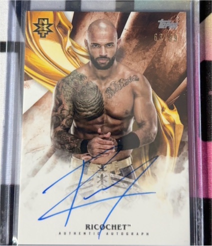 2019 Topps WWE Undisputed #6 Ricochet — front