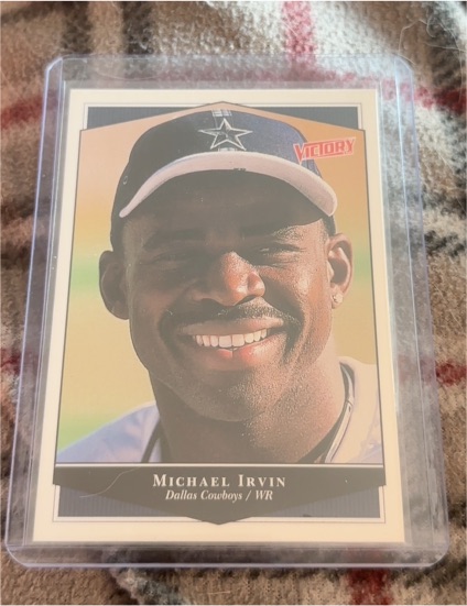 1999 Upper Deck Victory #74 Michael Irvin — front