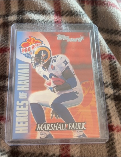 2000 Topps Stars #139 Marshall Faulk — front