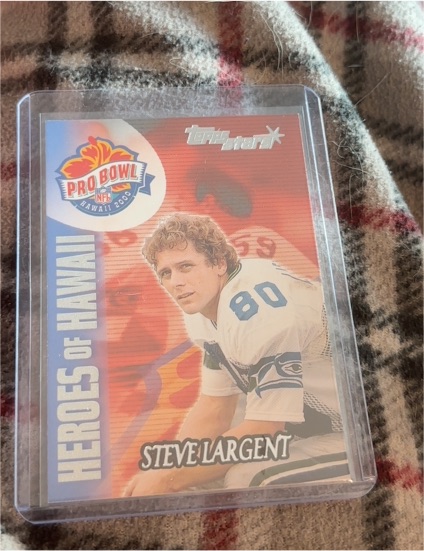 2000 Topps Stars #144 Steve Largent — front