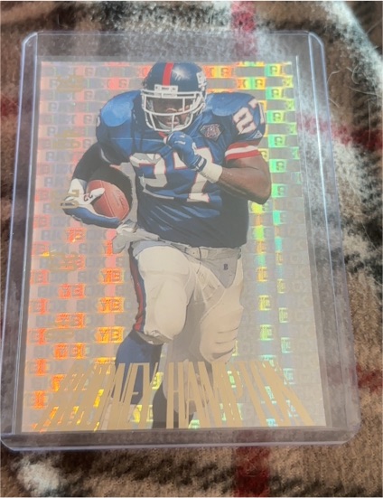1995 SkyBox Premium #PD12 Rodney Hampton Paydirt — front