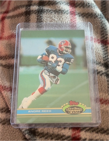 1991 Topps Stadium Club #417 Andre Reed — front