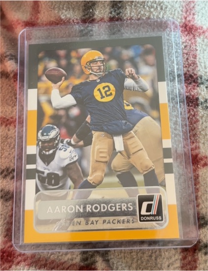 2015 Donruss #20 Aaron Rodgers — front