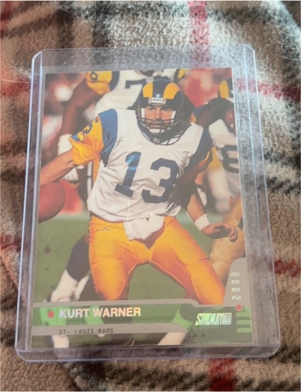 2000 Topps Stadium Club #150 Kurt Warner — front