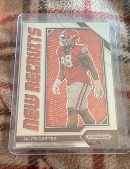 2023 Panini Prizm Draft Picks #NR-10 Jalen Carter — front