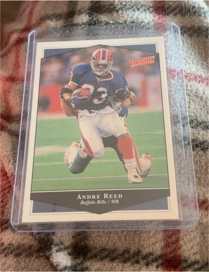 1999 Upper Deck Victory Andre Reed Buffalo Bills WR — front